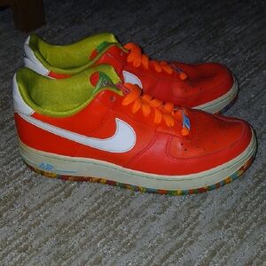 Nike Air Force 1 Fruity Pebbles GS Youth Sz: 5.5